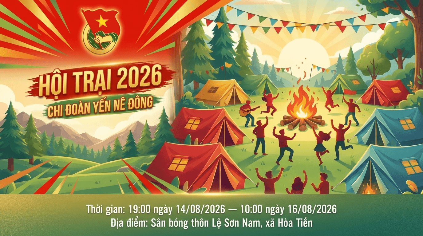 Hội trại 2026 - Chi Đoàn Yến Nê Đông