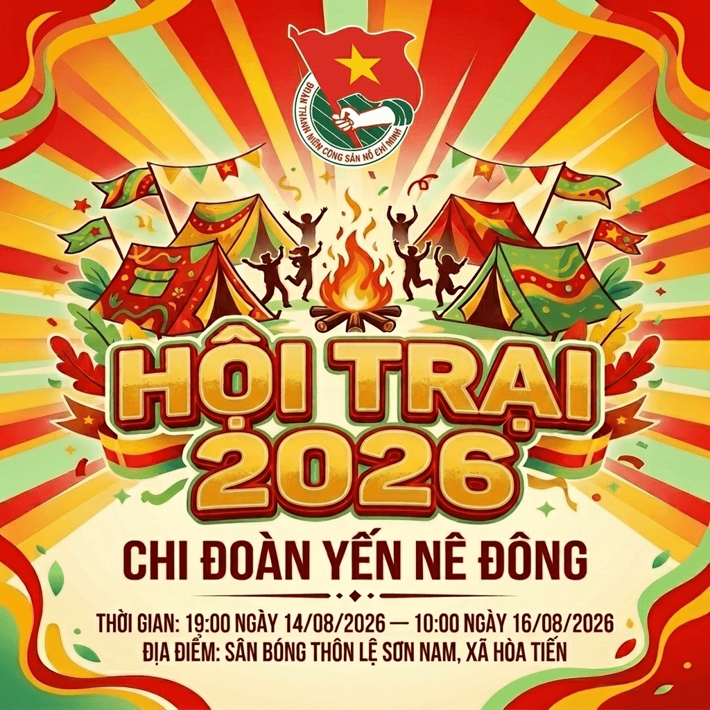 Hội trại 2026 - Chi Đoàn Yến Nê Đông